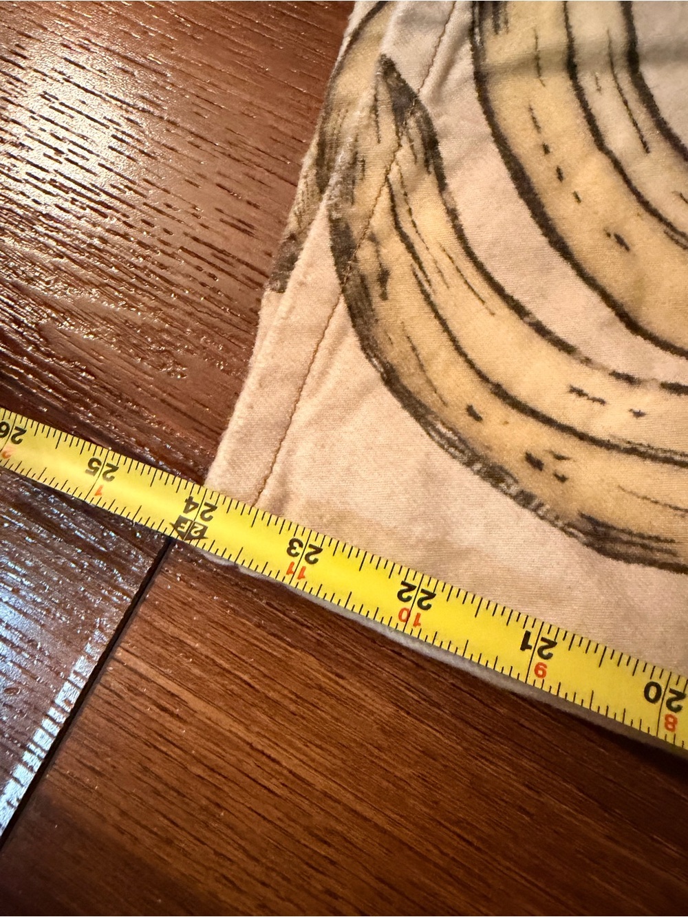 Free People Beige denim banana print flaws - Picture 2 of 13